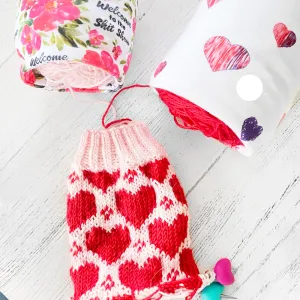 Valentine's Day Skein Coat - Love Is In the Air
