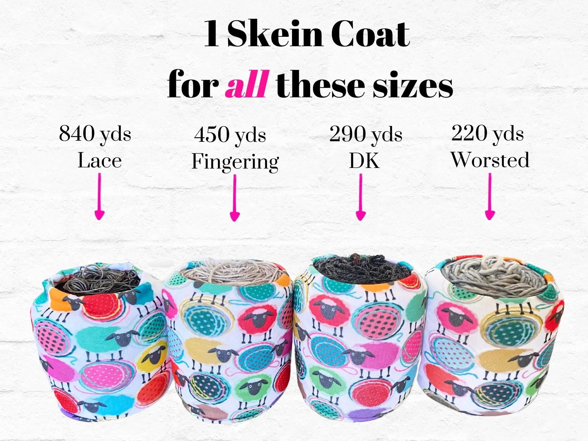 Valentine's Day Skein Coat - Love Is In the Air