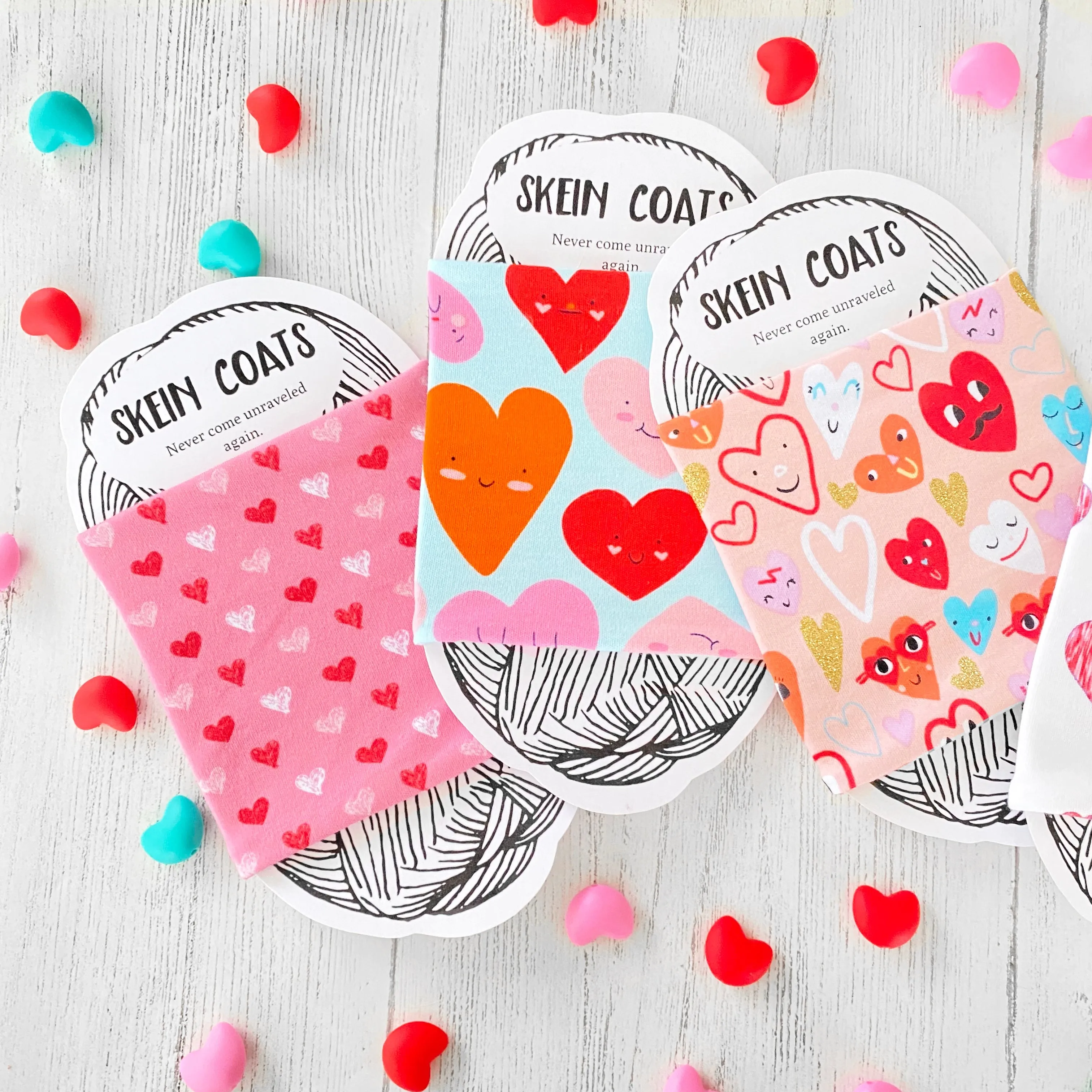 Valentine's Day Skein Coat - Love Is In the Air