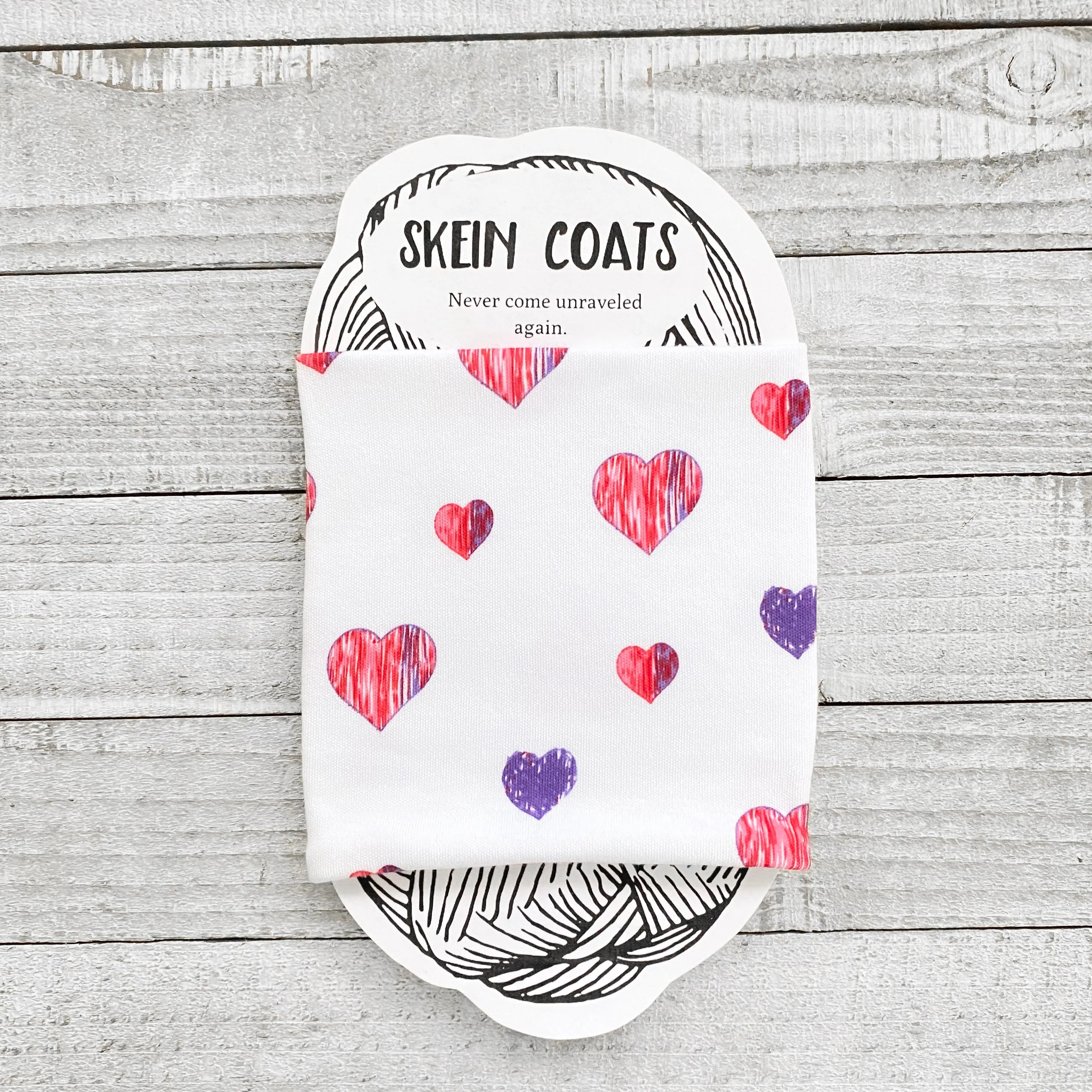 Valentine's Day Skein Coat - Love Is In the Air