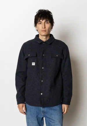 VILLAS OVERSHIRT - Dark Navy Melange