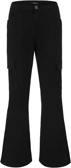 Wbestwind Men's Relaxed Stretch Vintage 60s 70s Bell Bottom Pants Fit 70s Disco Outfits Comfort Flared Retro Leg