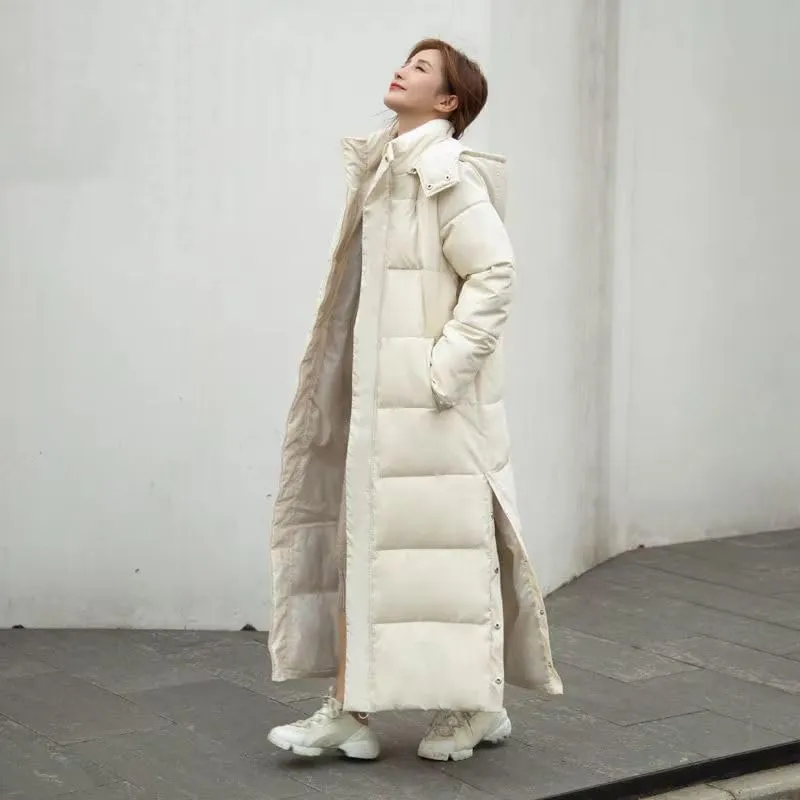 Winter Women Jackets long Parkas Hooded Cotton Padded Female Coat Warm Outwear Womens Parka Winter Coats