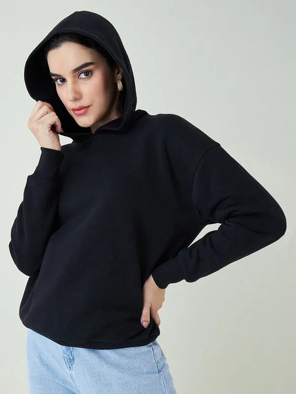 Women Black Odor-Free Sweatshirts