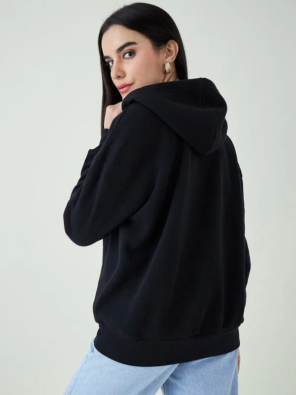 Women Black Odor-Free Sweatshirts