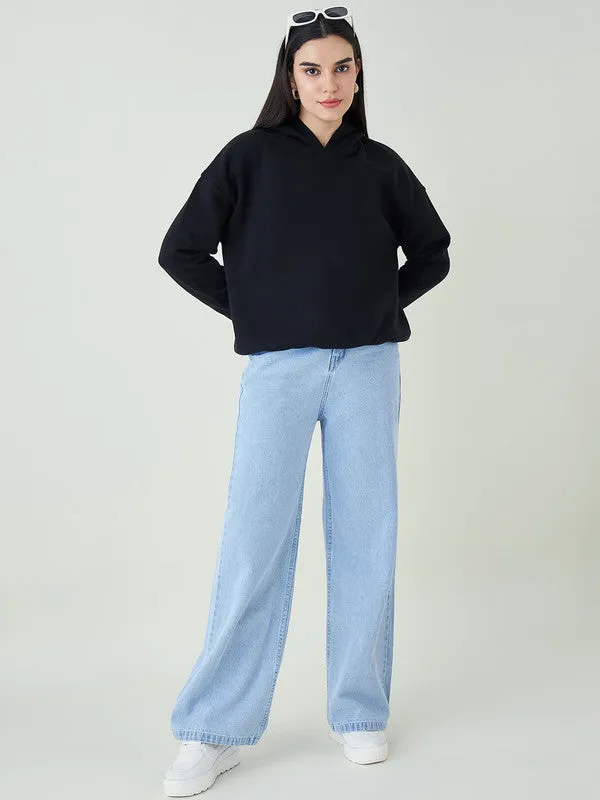 Women Black Odor-Free Sweatshirts