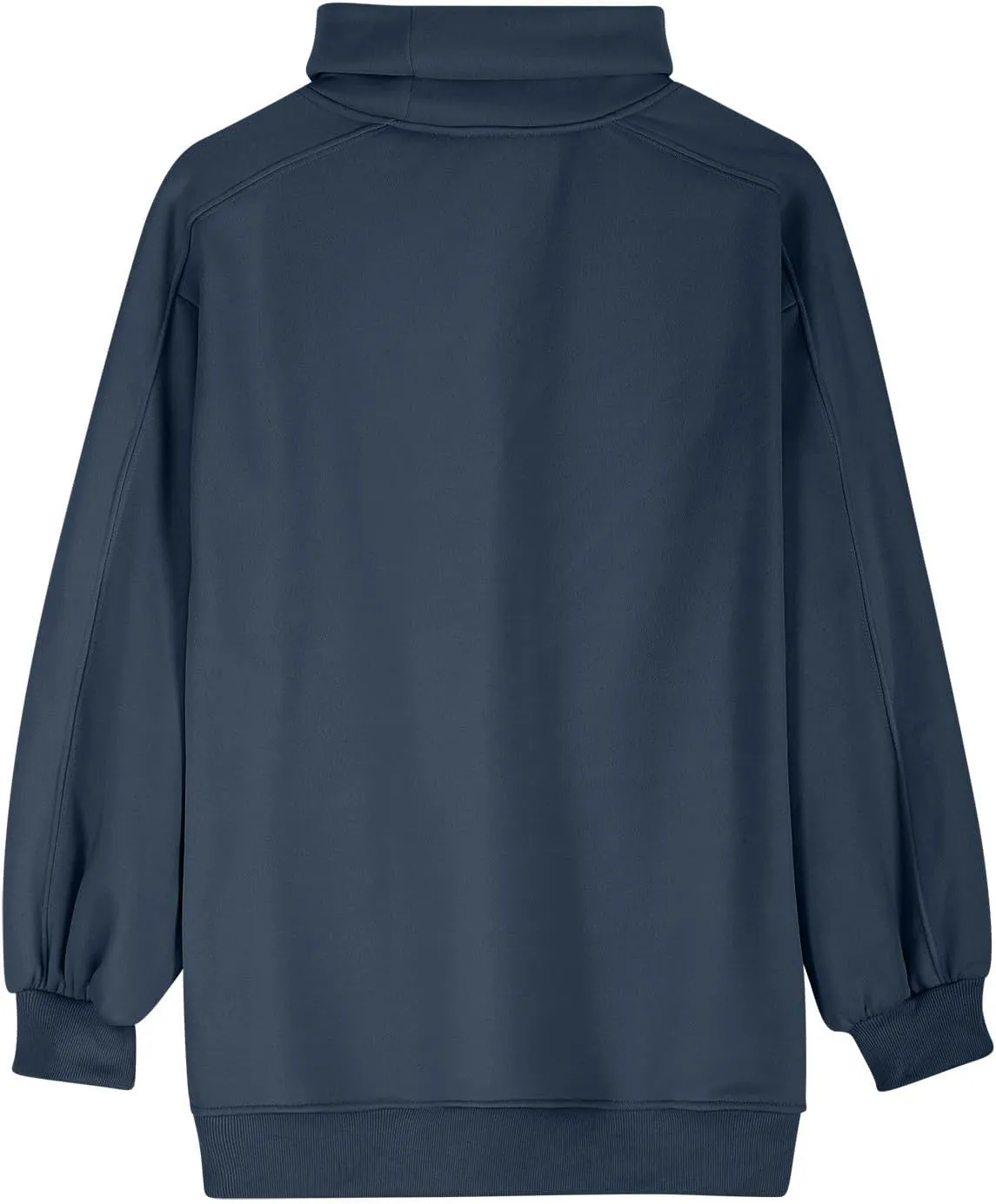 Womens Cute Oversized Hoodies Trendy High Neck Pullover Shirts Teen Girls Preppy Sweatshirts Fall Winter Clothes 2024