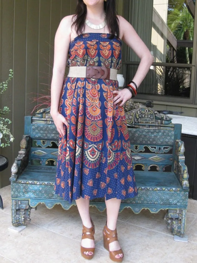 Women's Deep bourdeux Cotton Wrap Around Skirt, Summer Beach skirts Onesize