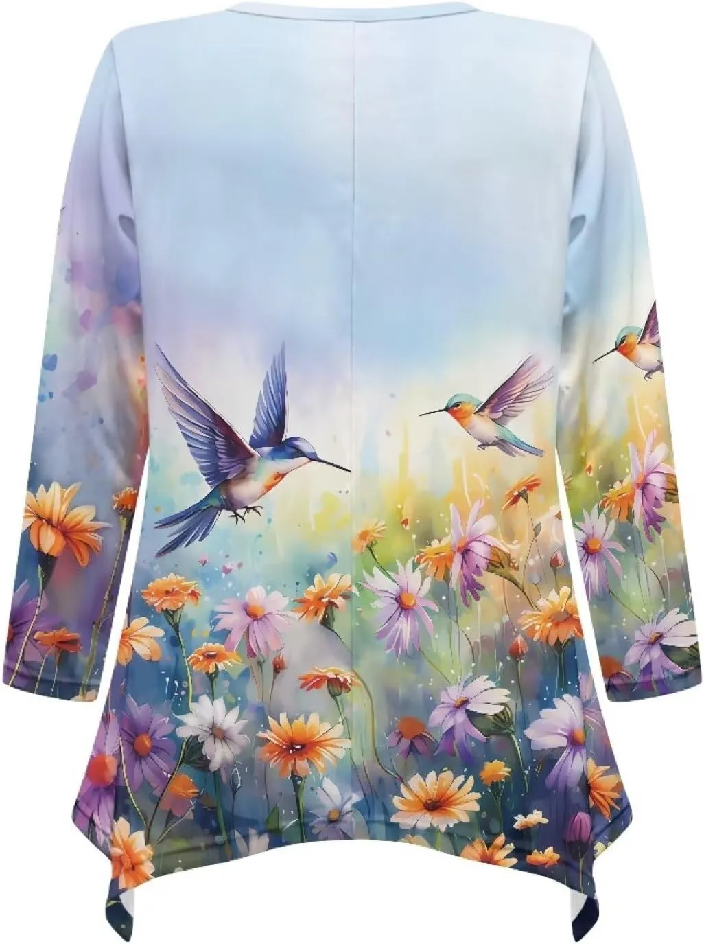 Ystardream Plus Size Long Sleeve Tops Women Suitable for Causal Daily